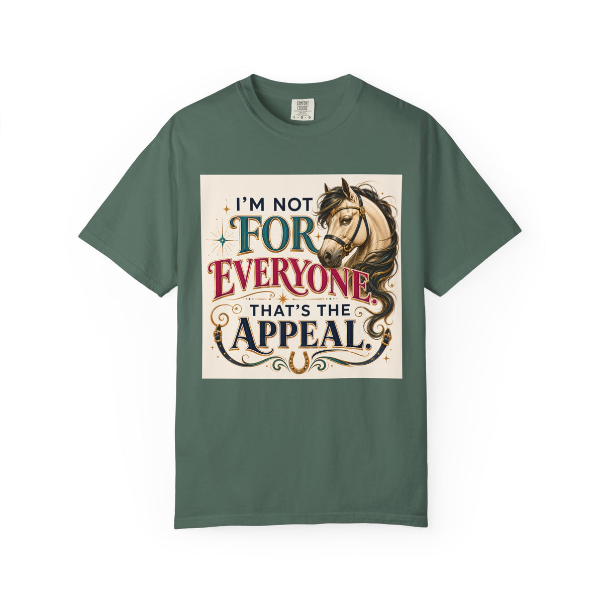 Horse Lover T-Shirt — "I'm Not For Everyone, That's The Appeal" Vintage Graphic Tee