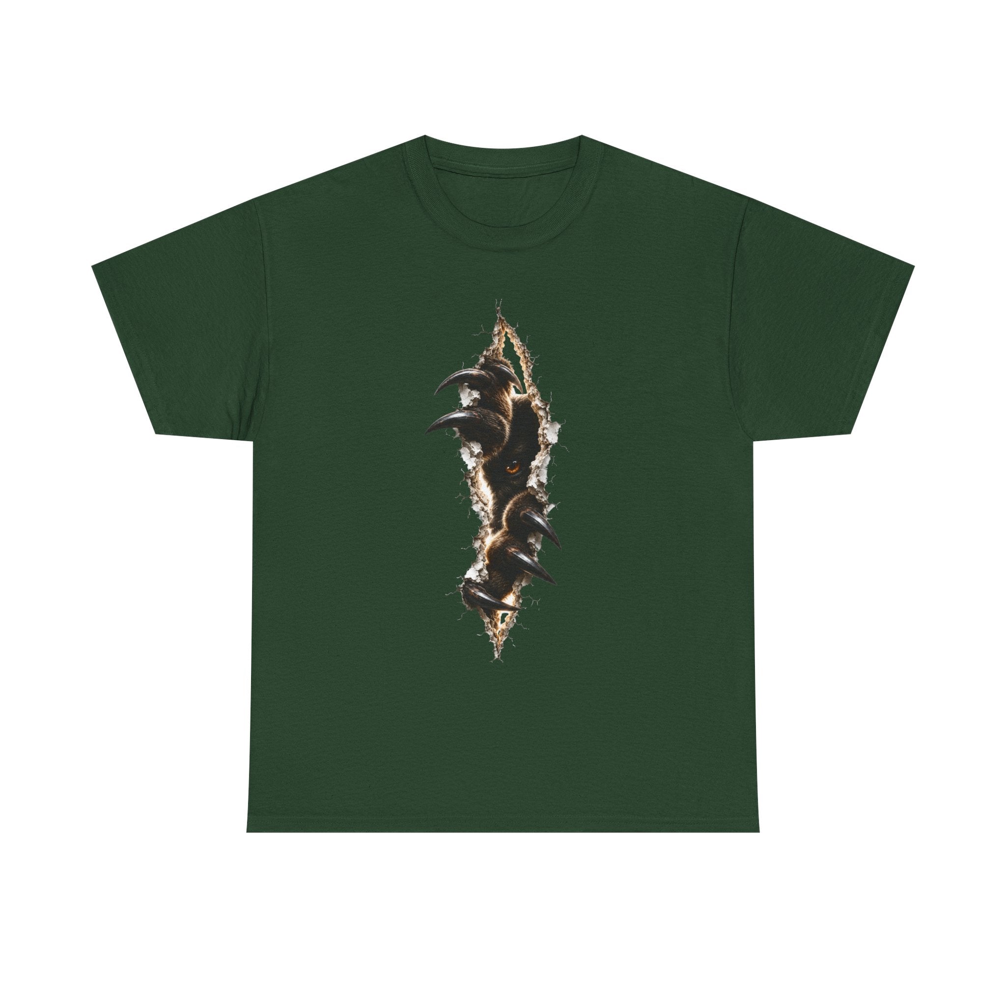 Bear Ripped Tee — Scarey Bear ripping through the shirt.Graphic T-Shirt
