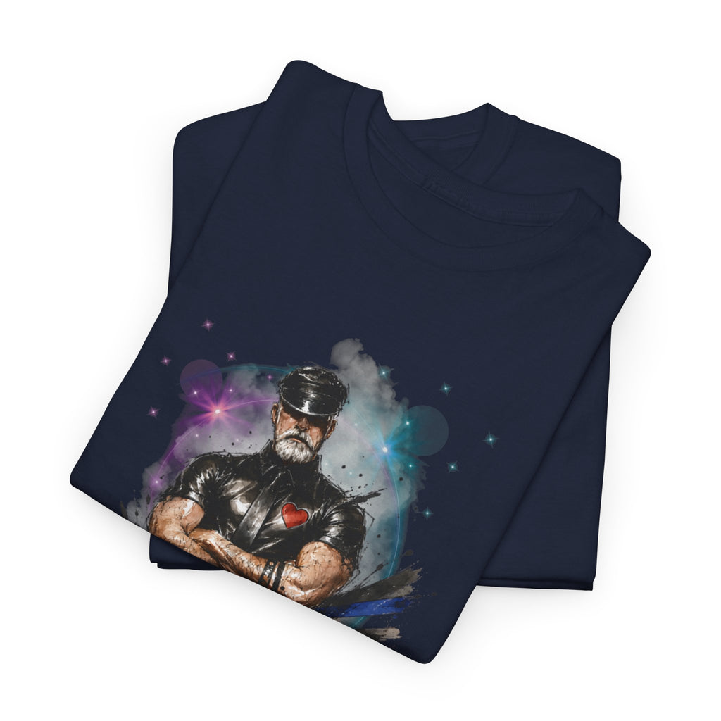 Daddy Issues Graphic Tee — Funny Dad Muscle Man T-Shirt, Father’s Day Gift. Leathermen.