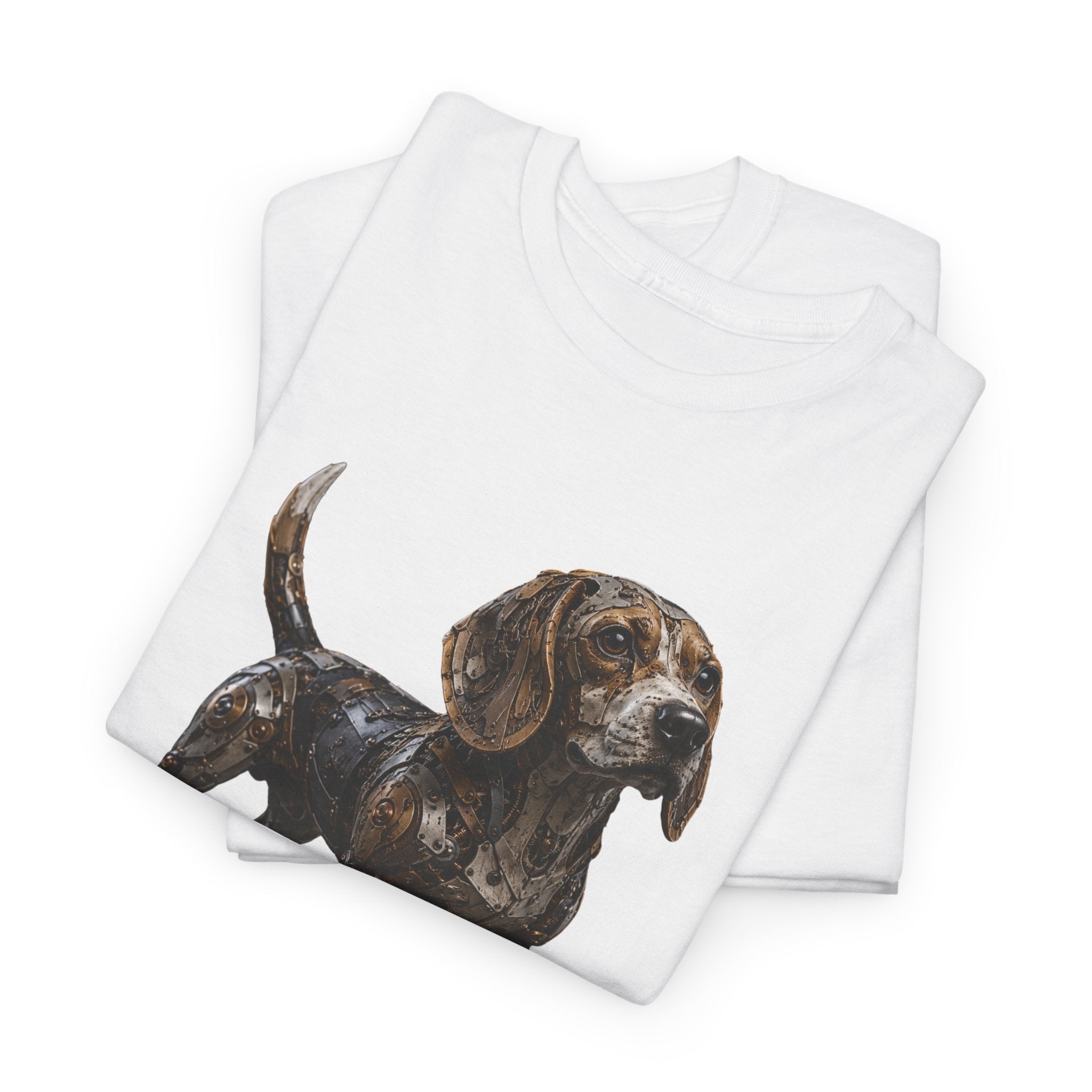 Steam Punk, Mechanical Beagle. This is an amazing Beagle shirt for the enthusiastic Beagle lover. Beagle collector.
